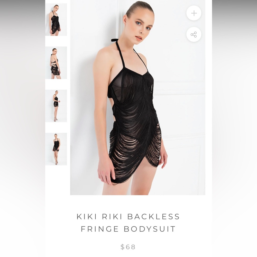 Kiki Riki backless dress